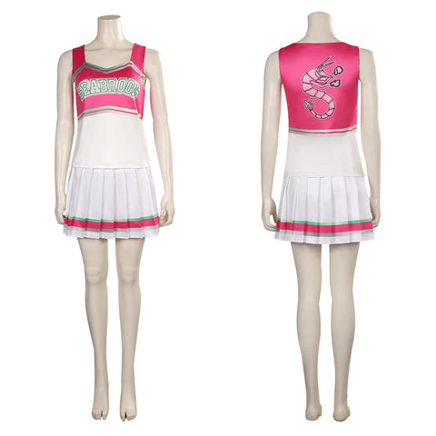 Zombies 3 Cheerleader Cosplay Costume Dress Outfits Halloween Carnival Suit