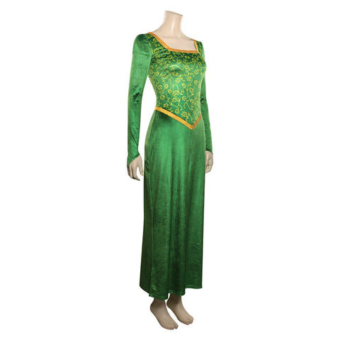 Shrek-Fiona Princess Cosplay Costume Dress Outfits Halloween Carnival Suit