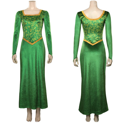 Shrek-Fiona Princess Cosplay Costume Dress Outfits Halloween Carnival Suit