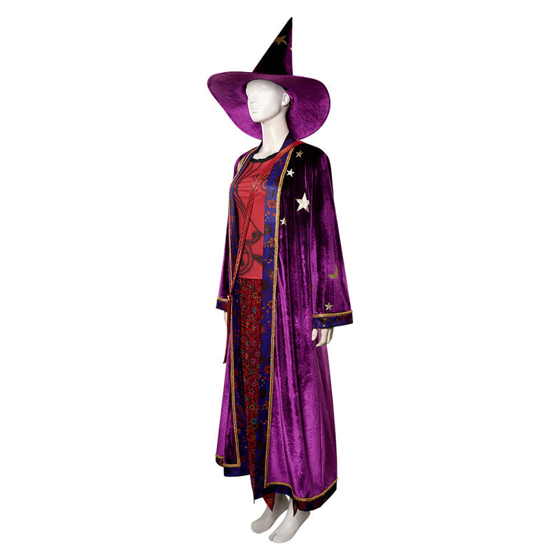 Halloweentown Marnie Piper Cosplay Costume Dress Hat Bag Outfits Halloween Carnival Suit