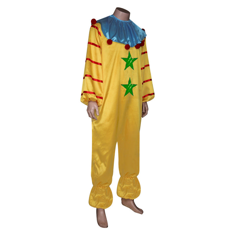 Adult Killer Klowns From Outer Space Shorty Cosplay Costume Jumpsuit Halloween Carnival Suit