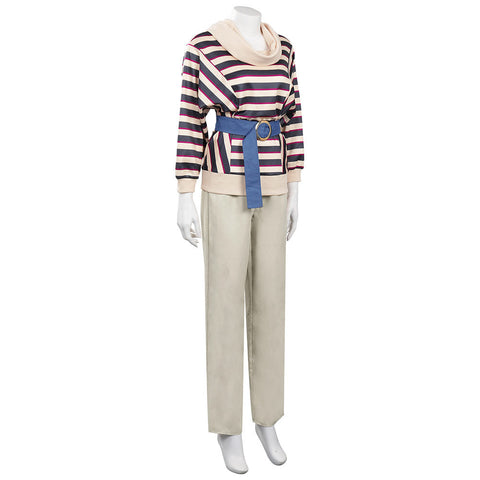 Stranger Things Season 4 (2022) Nancy Wheeler Top Pants Cosplay Costume Outfits