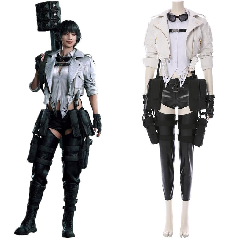 Devil May Cry V DMC5 Lady Mary Cool Halloween Cosplay Costume