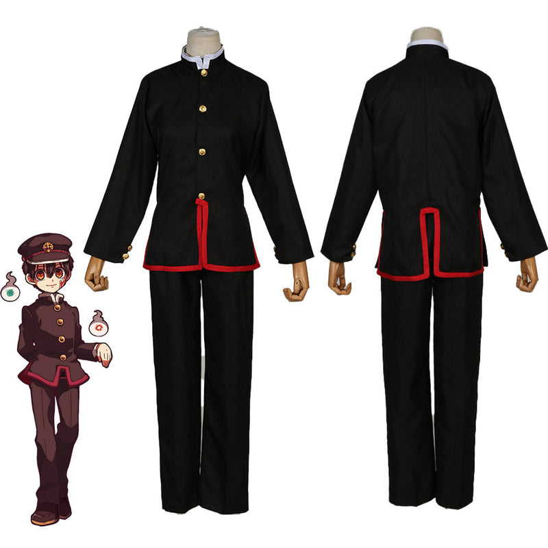 Toilet-bound Hanako-kun Hanako-kun Cosplay Costume Outfits Halloween Carnival Party Suit