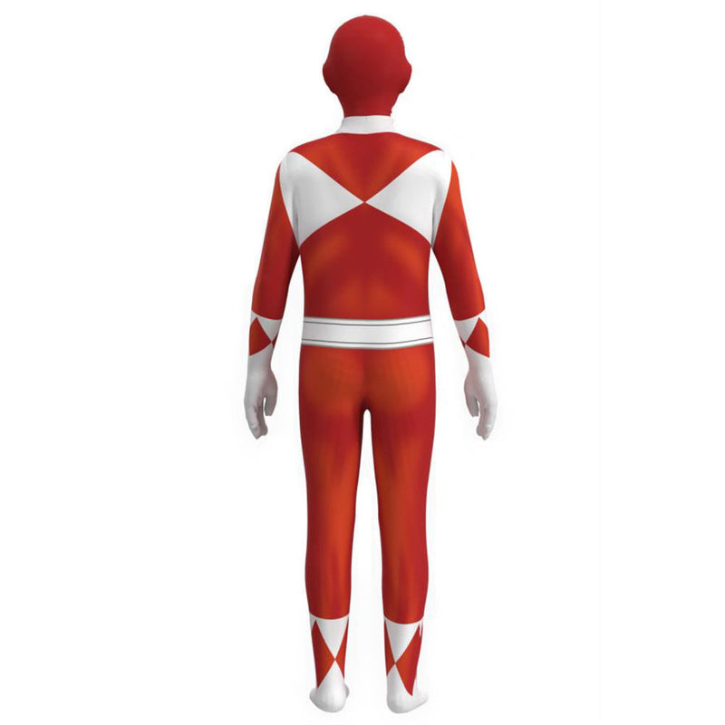 Kids  Mighty Morphin Power Rangers Jason Cosplay Costume Halloween Carnival Suit