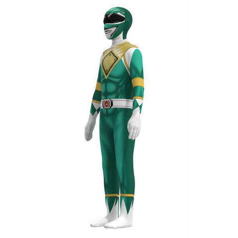 Kids Children Mighty Morphin Power Rangers Tommy Cosplay Costume Halloween Carnival Suit