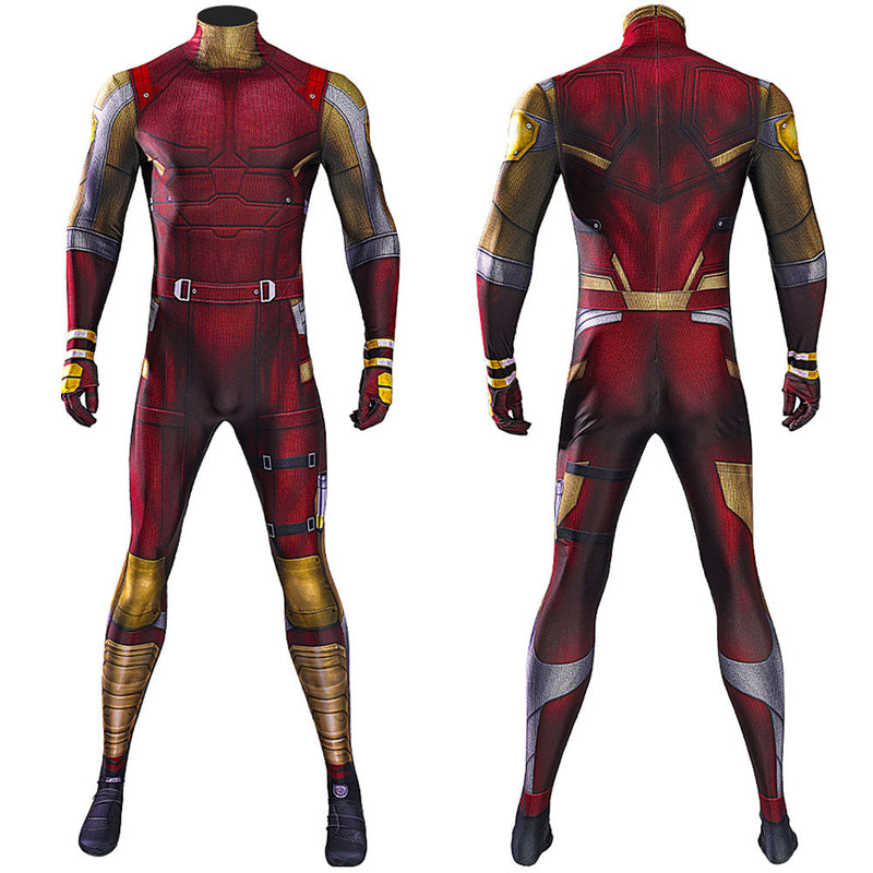 Daredevil Cosplay Costume Jumpsuit Outfits Halloween Carnival Suit