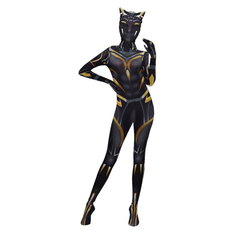 Black Panther: Wakanda Forever (2022) Shuri Cosplay Costume Jumpsuit Halloween Carnival Suit