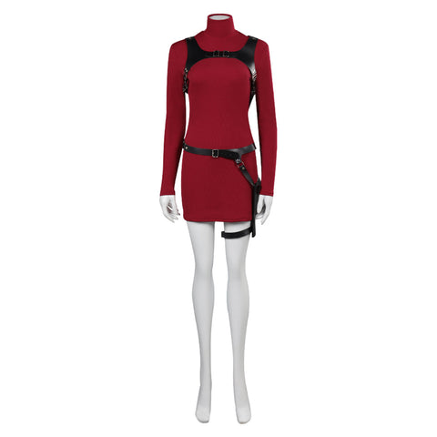 Resident Evil 4 Biohazard RE:4 Ada Wong Cosplay Costume Halloween Carnival Party Disguise Suit