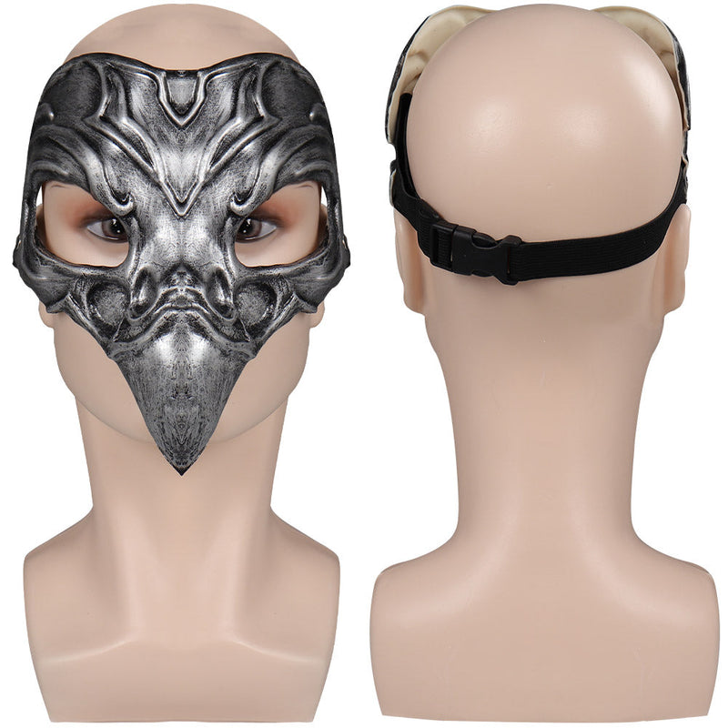 Hogwarts Legacy Punk Mask Cosplay Latex Masks Helmet Masquerade Halloween Party Costume Props