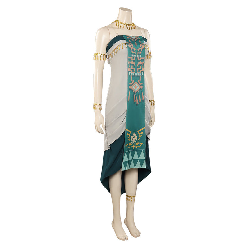 Kingdom Hearts ZELDA  Outfits Halloween Carnival Party Cosplay Costume