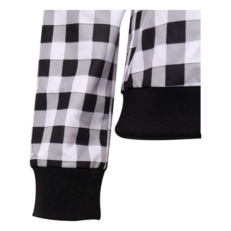 Wednesday Adams Wednesday plaid Shirt Cosplay Costume  Outfits Halloween Carnival Suit