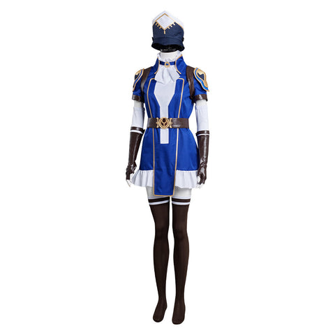 Arcane: League of Legends LOL Caitlyn the Sheriff of Piltover Cosplay Costume