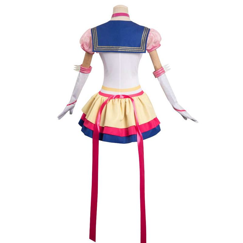 Sailor Moon Tsukino Usagi Female Outfits Halloween Carnival Party Cosplay Costume