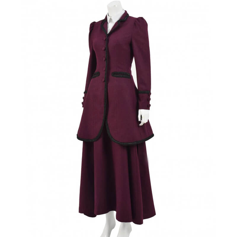 8th Doctor Who Cosplay The Master Missy Costume Suit Women Halloween Costume
