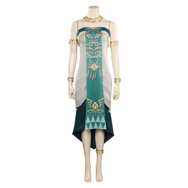 Kingdom Hearts ZELDA  Outfits Halloween Carnival Party Cosplay Costume