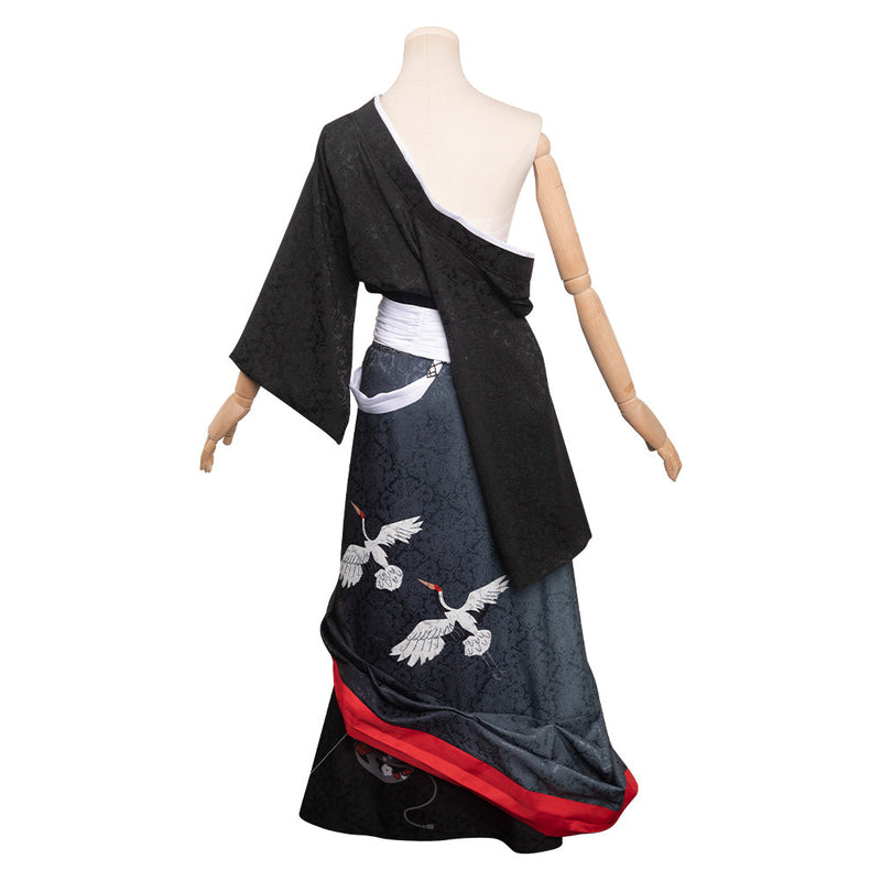 Final Fantasy Kimono Cosplay Costume Outfits Halloween Carnival Party Suit kimono cos