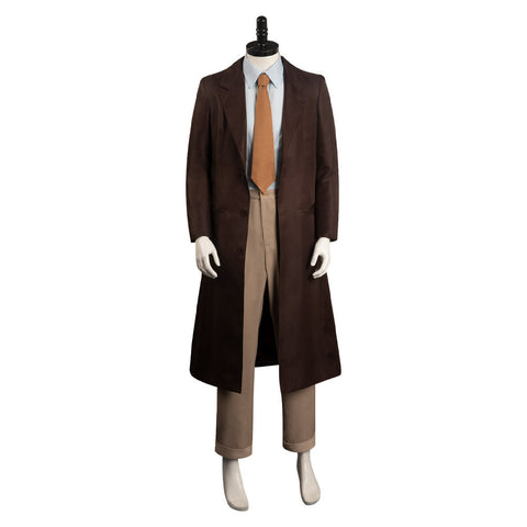 Movie Oppenheimer Brown Outfits Halloween Carnival Cosplay Costume