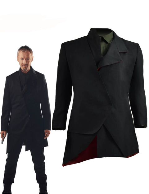 Doctor Who Episodes The Doctor Falls The Master Black Coat Jacket Costume