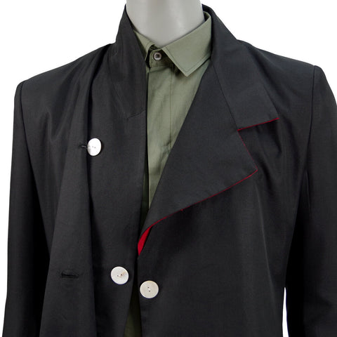 Doctor Who Episodes The Doctor Falls The Master Black Coat Jacket Costume