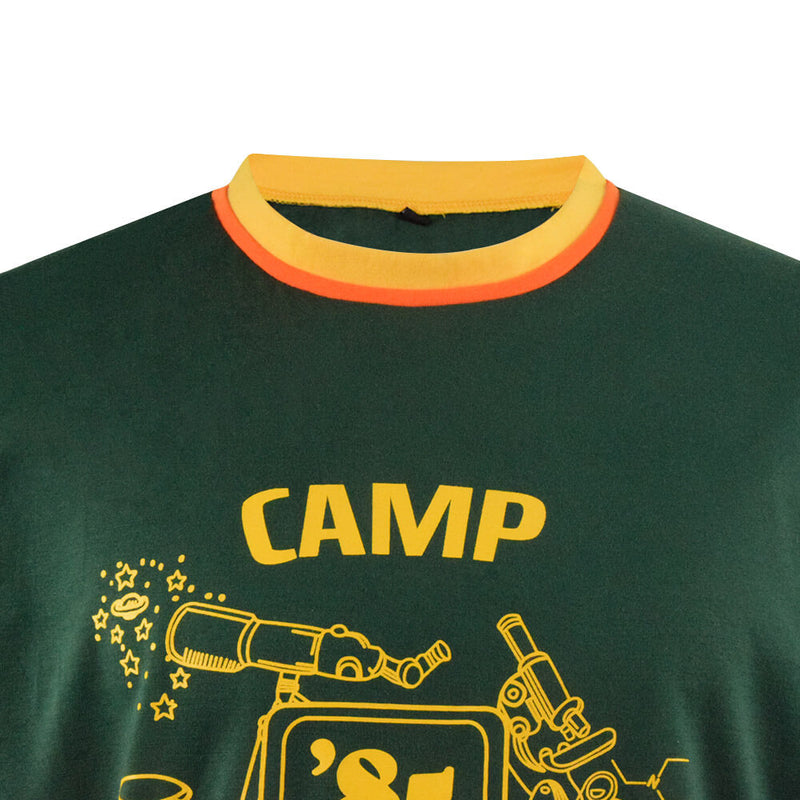 Stranger Things Dustin Shirt Camp Know Where Ringer Tee For Kids/Adults