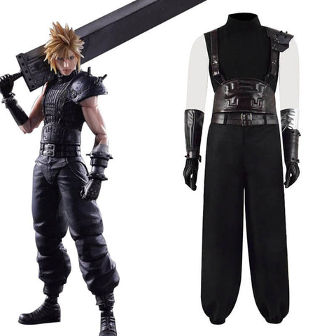 Final Fantasy VII Remake Cloud Strife Cosplay Costume For Sale 2019 ACcospaly