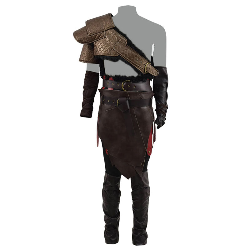 God of War 4 Kratos Cosplay Costume Halloween Outfit For Adults