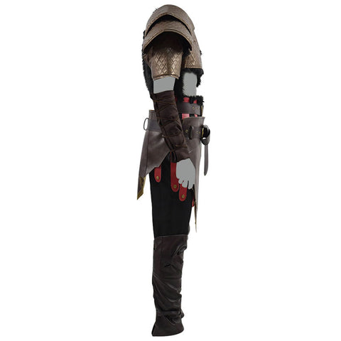 God of War 4 Kratos Cosplay Costume Halloween Outfit For Adults