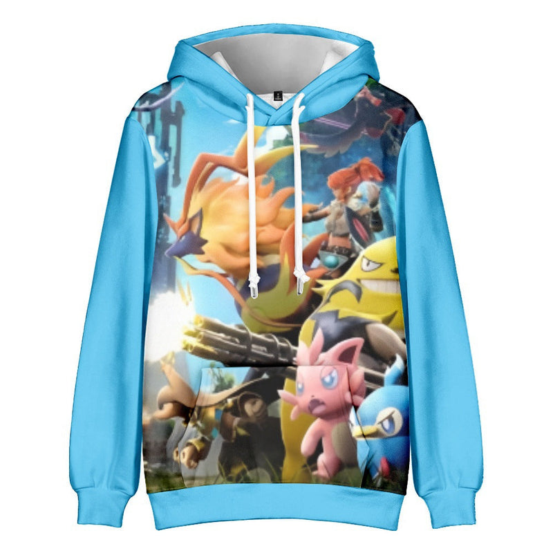 Kids Children Game Palworld Cosplay Game Peripheral Hoodie Sweatshirt