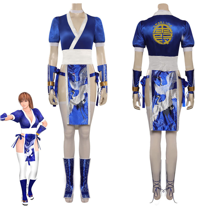 Dead or Alive-KASUMI Cosplay Costume Outfits Halloween Carnival Party Suit