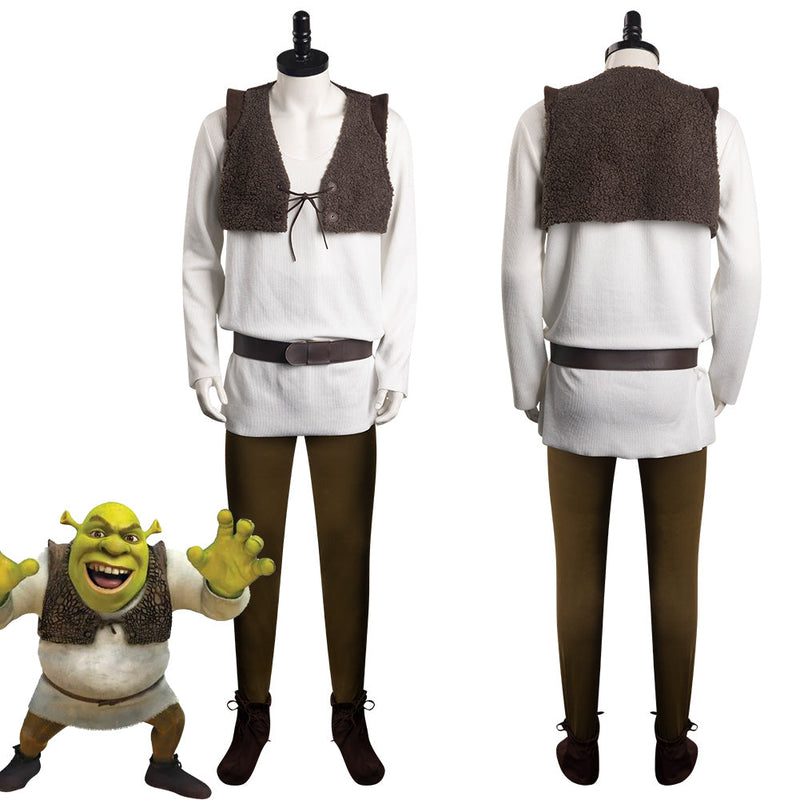 Shrek Green Monster Alien Costume Cosplay Costume Outfits Halloween Carnival Party Suit