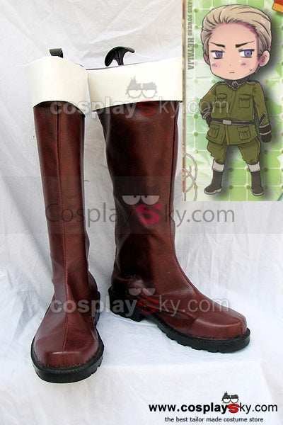 Axis Powers Hetalia South Italy Germany Cosplay Boots Shoes