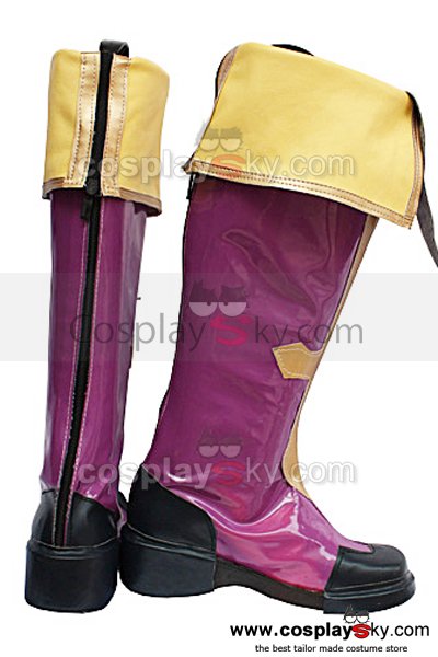 BLAZBLUE Kisaragi Jin Cosplay Boots Shoes