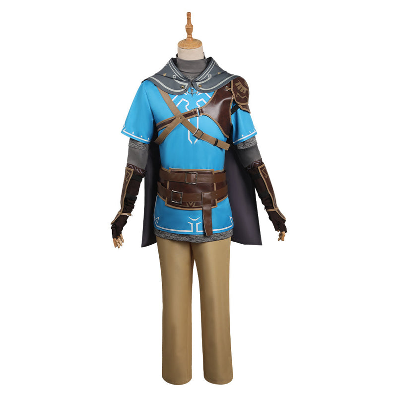 The Legend of Zelda: Tears of the Kingdom Link Cosplay Costume Outfits Halloween Carnival Suit