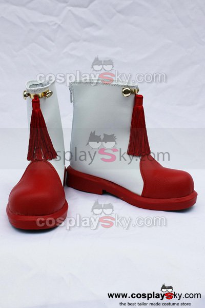 Card Captor Sakura Cosplay Shoes Boots Red