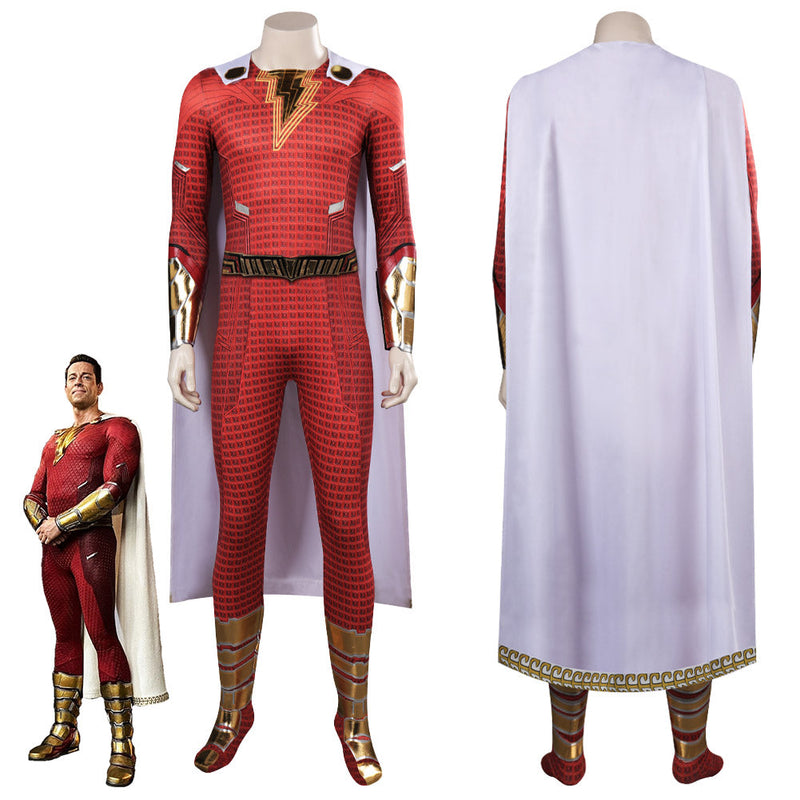 Shazam! Fury of the Gods Cosplay Costume Outfits Halloween Carnival Suit