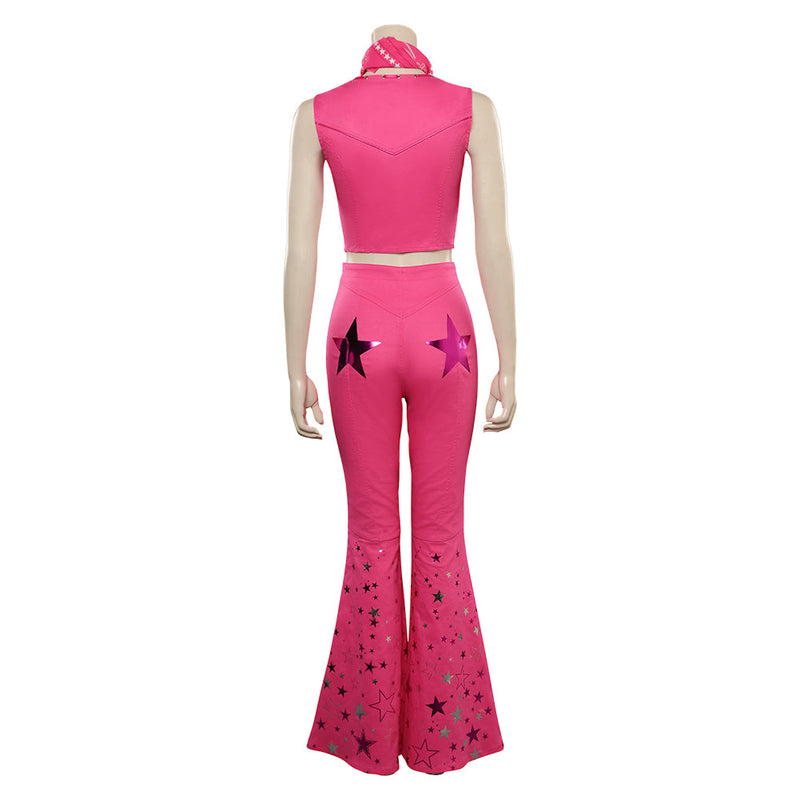 Barbie Pink Jeans Wear Outfits Halloween Carnival Cosplay Costume