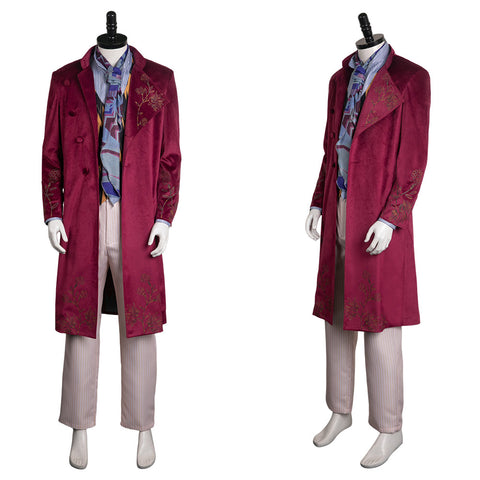 Cosplay Costume Outfits Halloween Carnival Suit cos cosplay Wonka Red