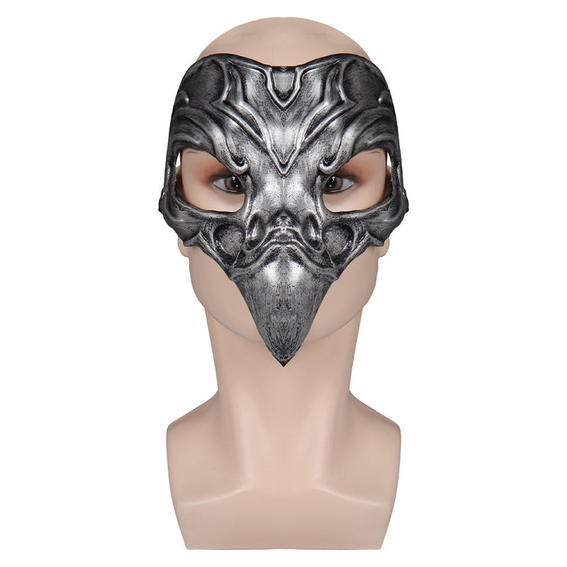 Hogwarts Legacy Punk Mask Cosplay Latex Masks Helmet Masquerade Halloween Party Costume Props