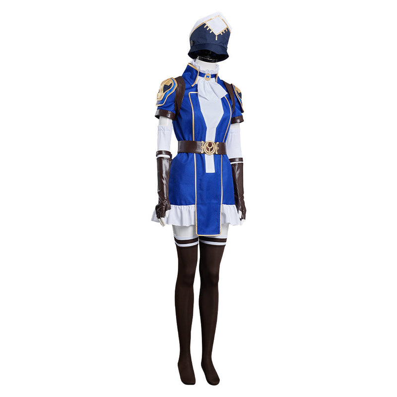 Arcane: League of Legends LOL Caitlyn the Sheriff of Piltover Cosplay Costume