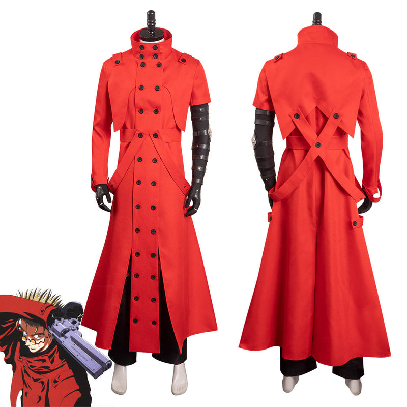 Vash the Stampede Cosplay Costume Outfits Halloween Carnival Party Disguise Suit