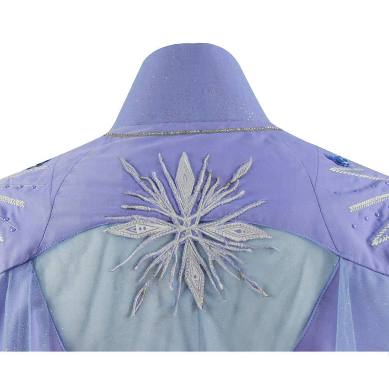 ACcosplay Frozen 2 Queen Elsa Dress Cosplay Costume Halloween 2019