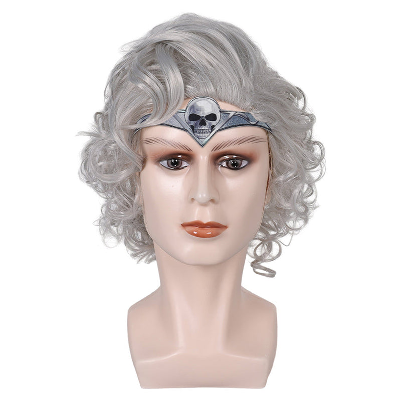 Veeget Game Baldurs Gate 3 Cosplay Astarion White Cosplay Wig Headdress Elf Ears Halloween Carnival Props