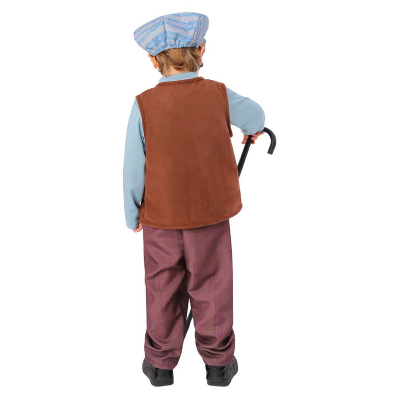 Kids Children Grandpa Cosplay Costume Outfits Halloween Cosplay Carnival Suit