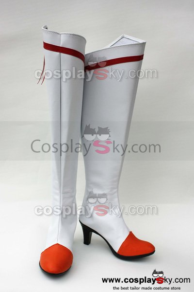 Smile Precure! Pretty Cure Akane Hino Cure Sunny Cosplay Shoes Boots