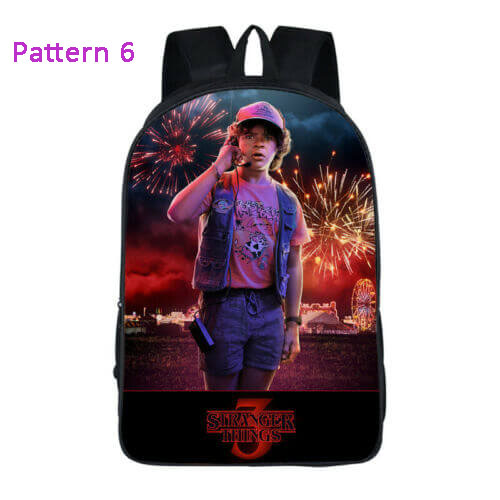 Stranger Things 3 Backpack School Bag Bookbag for Kids Children Boys Girls