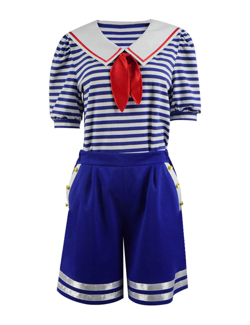 Stranger Things Season 3 Robin's Scoops Ahoy Uniform Halloween Costume