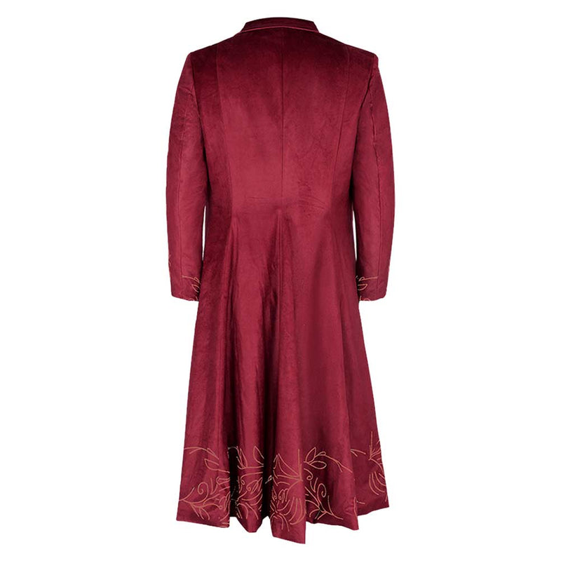 Wonka Cosplay Costume Outfits Halloween Carnival Suit Vntage Tailcoat